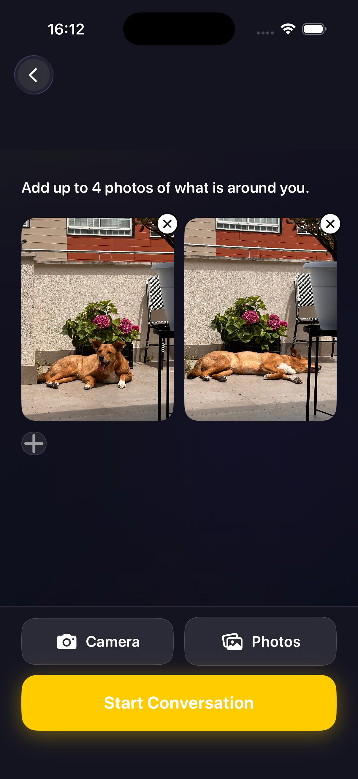 Add photos of what's around you